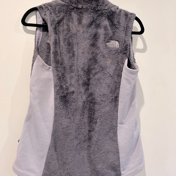 North Face vest, size Small. Dark purple and light purple. - Picture 3 of 3